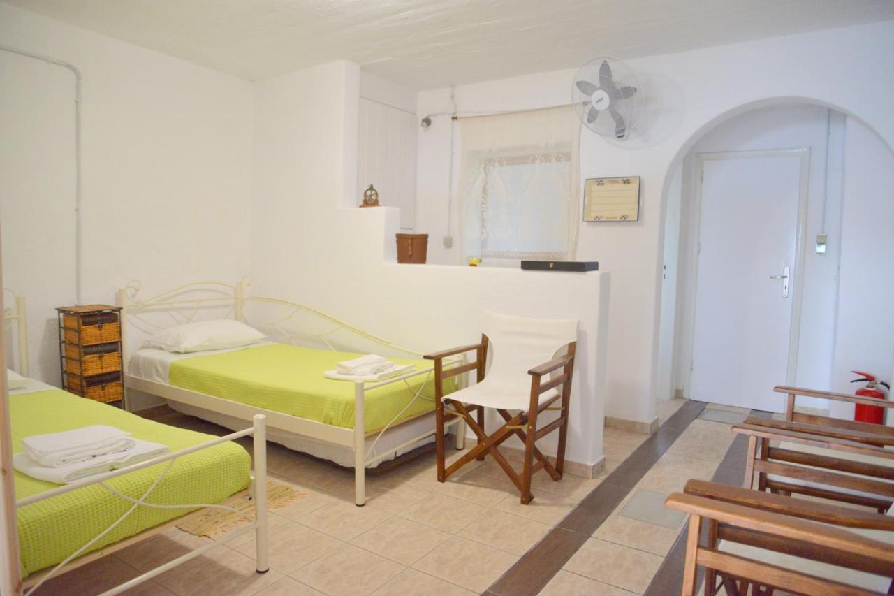 Milos Apartments Kardapis Ground Floor Klima  エクステリア 写真