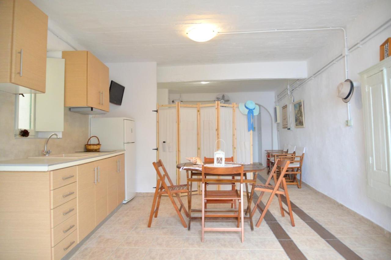 Milos Apartments Kardapis Ground Floor Klima  エクステリア 写真