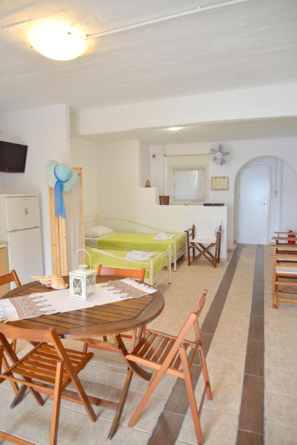 Milos Apartments Kardapis Ground Floor Klima  エクステリア 写真
