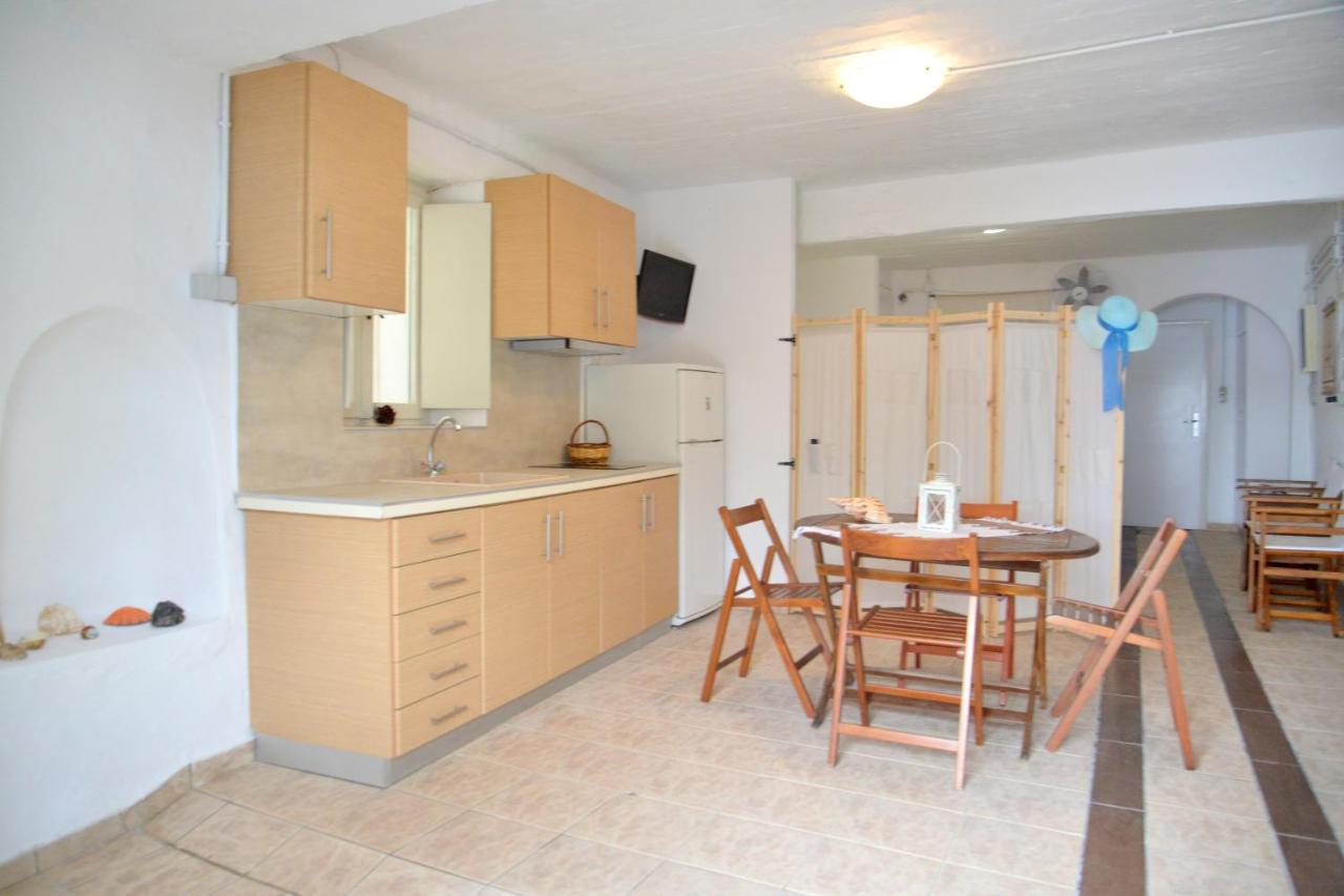 Milos Apartments Kardapis Ground Floor Klima  エクステリア 写真